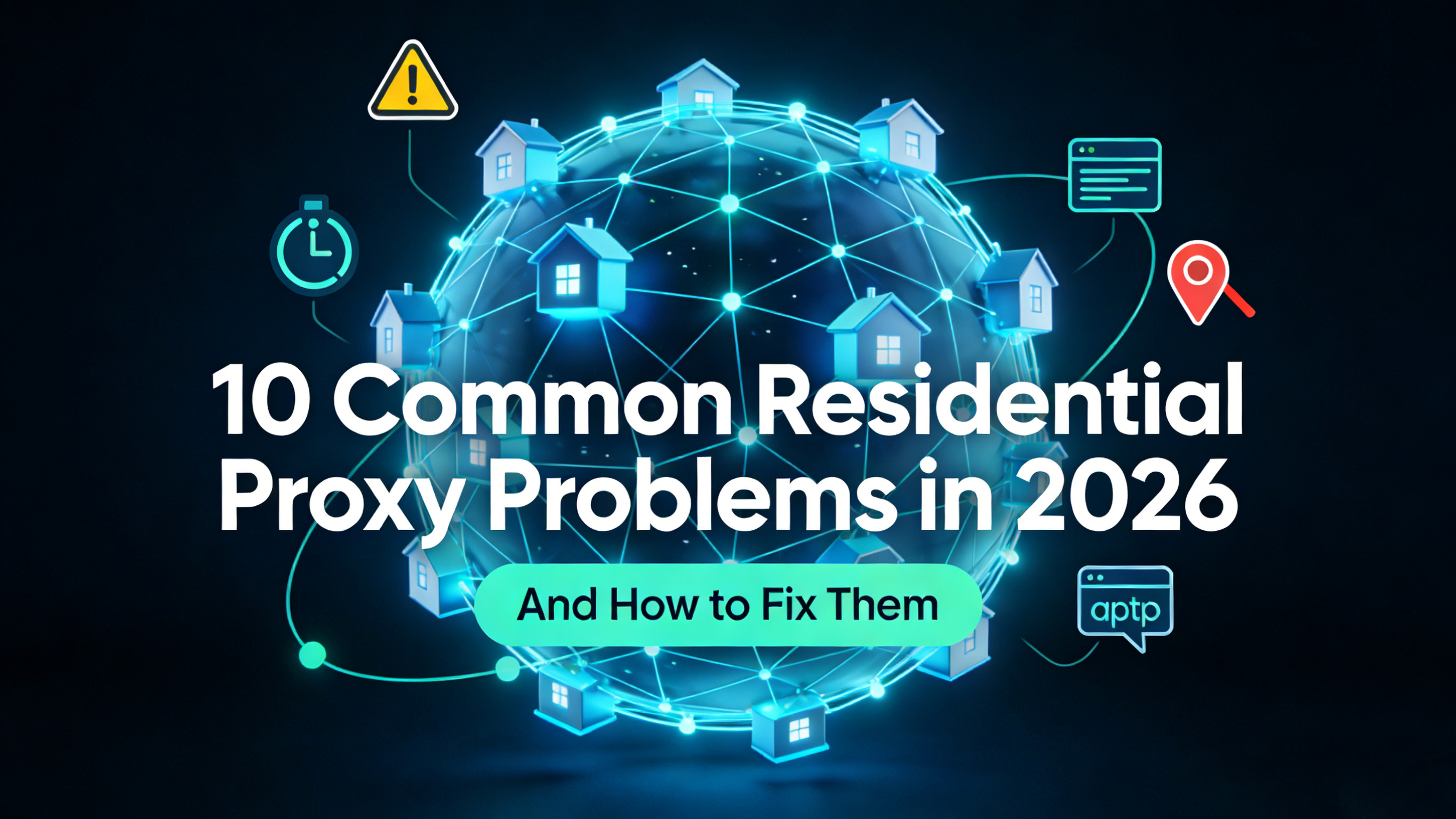10 Common Residential Proxy Problems in 2026 (And How to Fix Them)