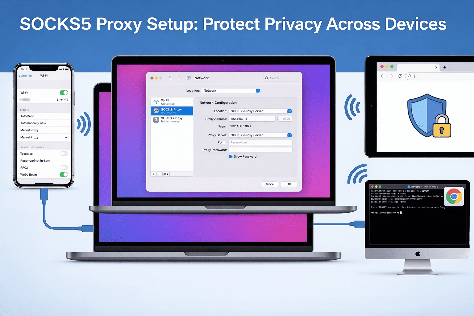 SOCKS5 Proxy Setup: Protect Privacy Across Devices